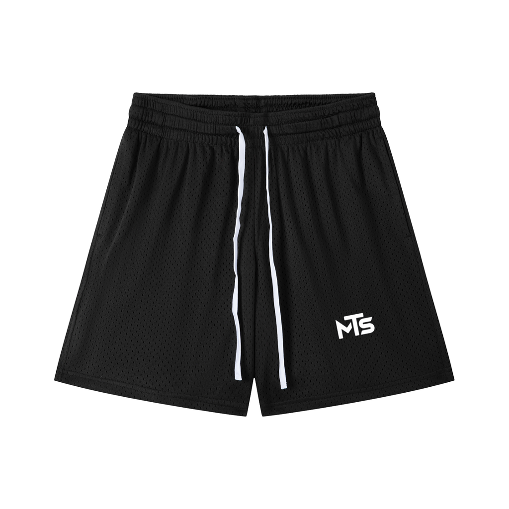 Mesh Drawstring Shorts